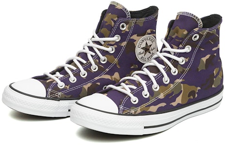Converse Chuck Taylor All Star Allover Camo High Top Ungu 'Multi' 165914C Lookbook Converse Chuck Taylor All Star Allover Camo High Top Ungu 'Multi' 165914C