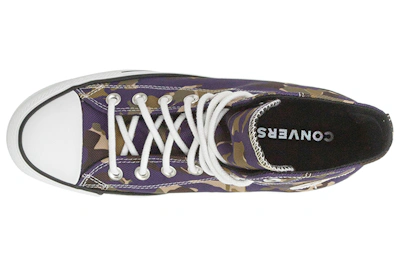 Converse Chuck Taylor All Star Allover Camo High Top Purple 'Multi'