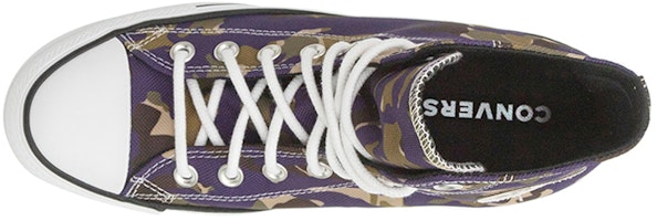 匡威Chuck Taylor All Star全幅迷彩高帮紫色'多彩' 165914C Shop 匡威Chuck Taylor All Star全幅迷彩高帮紫色'多彩' 165914C