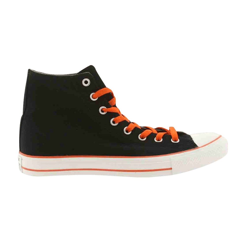 Buy 匡威Chuck Taylor All Star Hi 黑银色板鞋 142385F