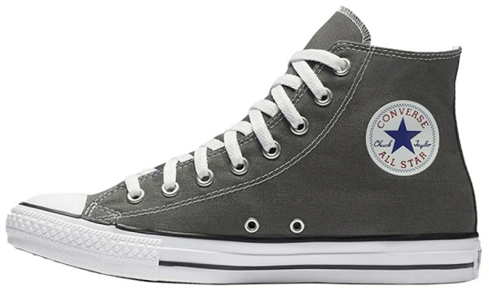 Converse Chuck Taylor All Star Hi 'Charcoal' Abu-abu 1J793 Lookbook Converse Chuck Taylor All Star Hi 'Charcoal' Abu-abu 1J793