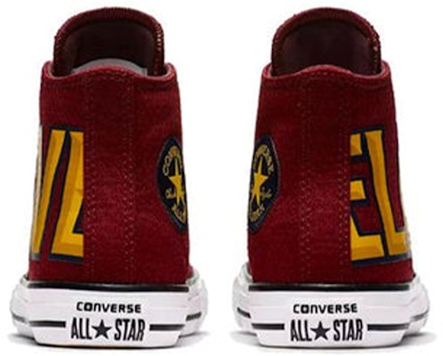 Converse Chuck Taylor All Star Hi 'Cleveland Cavaliers' Sepatu Basket 159417C Lookbook Converse Chuck Taylor All Star Hi 'Cleveland Cavaliers' Sepatu Basket 159417C
