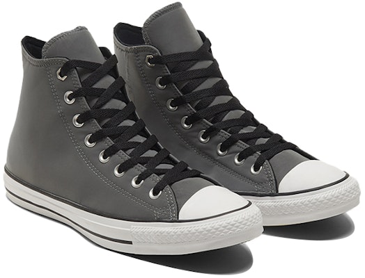 Converse Chuck Taylor All Star Hi-Vis 反射復古 防滑耐磨 高筒 球鞋 男女款 灰色 Lookbook Converse Chuck Taylor All Star Hi-Vis 反射復古 防滑耐磨 高筒 球鞋 男女款 灰色