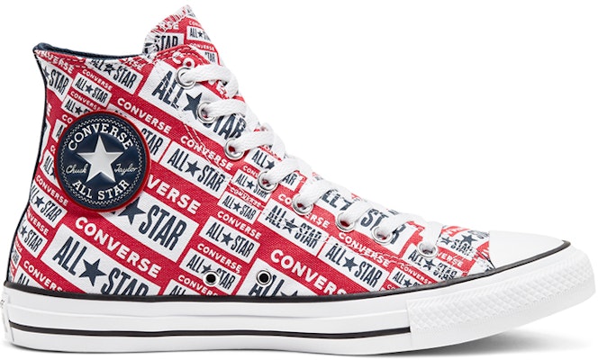 Converse Chuck Taylor All Star Alta Logo 'Rojo' 166984C Order Converse Chuck Taylor All Star Alta Logo 'Rojo' 166984C