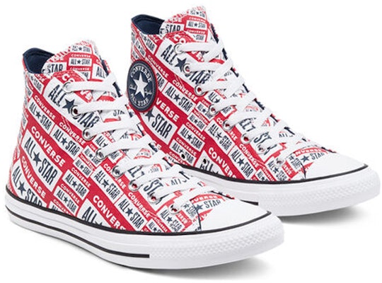 Converse Chuck Taylor All Star Alta Logo 'Rojo' 166984C Lookbook Converse Chuck Taylor All Star Alta Logo 'Rojo' 166984C