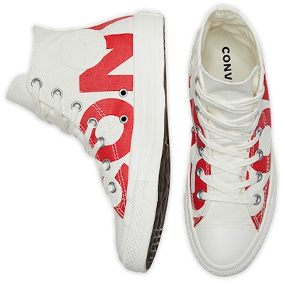 Converse Chuck Taylor All Star Hi Red Letter Logo 159532C