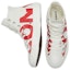 Shop Converse Chuck Taylor All Star Hi Top LOGO 'Blanco Rojo' 159532C