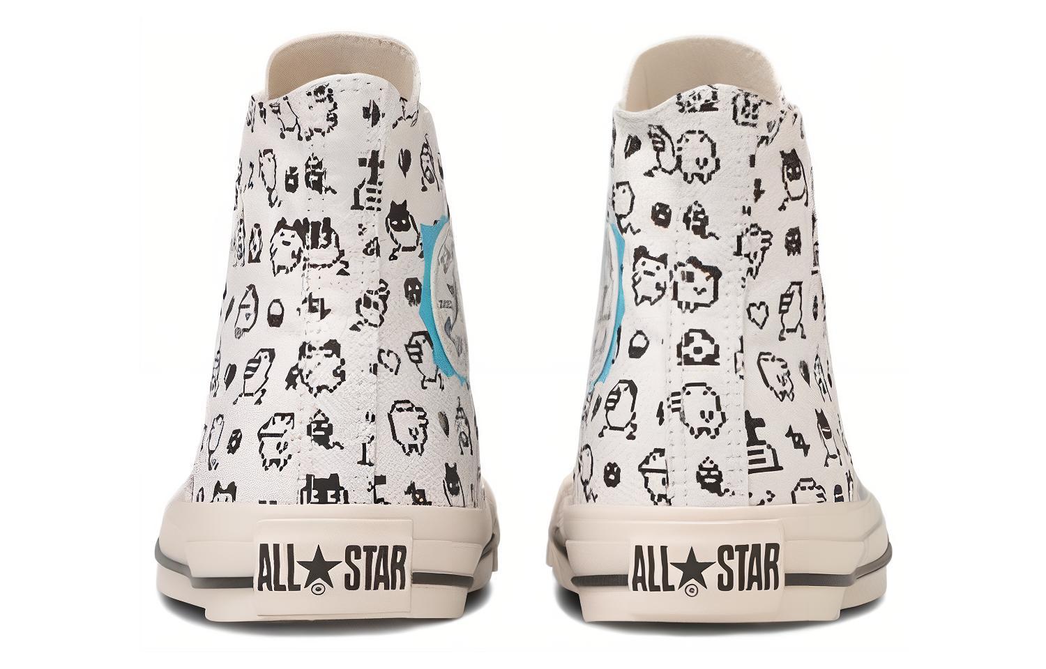 Shop 컨버스 척테일러 올스타 하이 '타마고치 화이트 블랙' 31311240