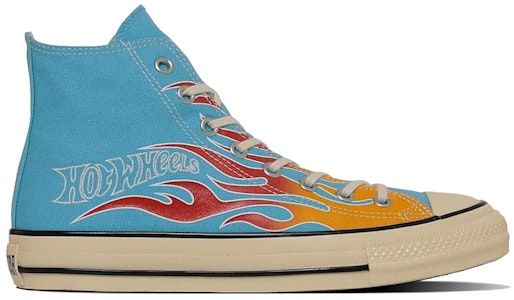コンバース チャックテイラー オールスター ハイ エイジド ホットホイール フレイム スカイブルー 31314050 Buy コンバース チャックテイラー オールスター ハイ エイジド ホットホイール フレイム スカイブルー 31314050
