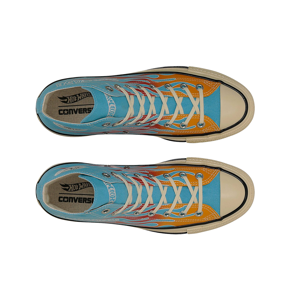 Order Converse Chuck Taylor All Star Hi Aged Hot Wheels Flames Biru Langit 31314050