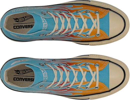 Converse Chuck Taylor All Star Hi Aged Hot Wheels Flames Biru Langit 31314050 Order Converse Chuck Taylor All Star Hi Aged Hot Wheels Flames Biru Langit 31314050