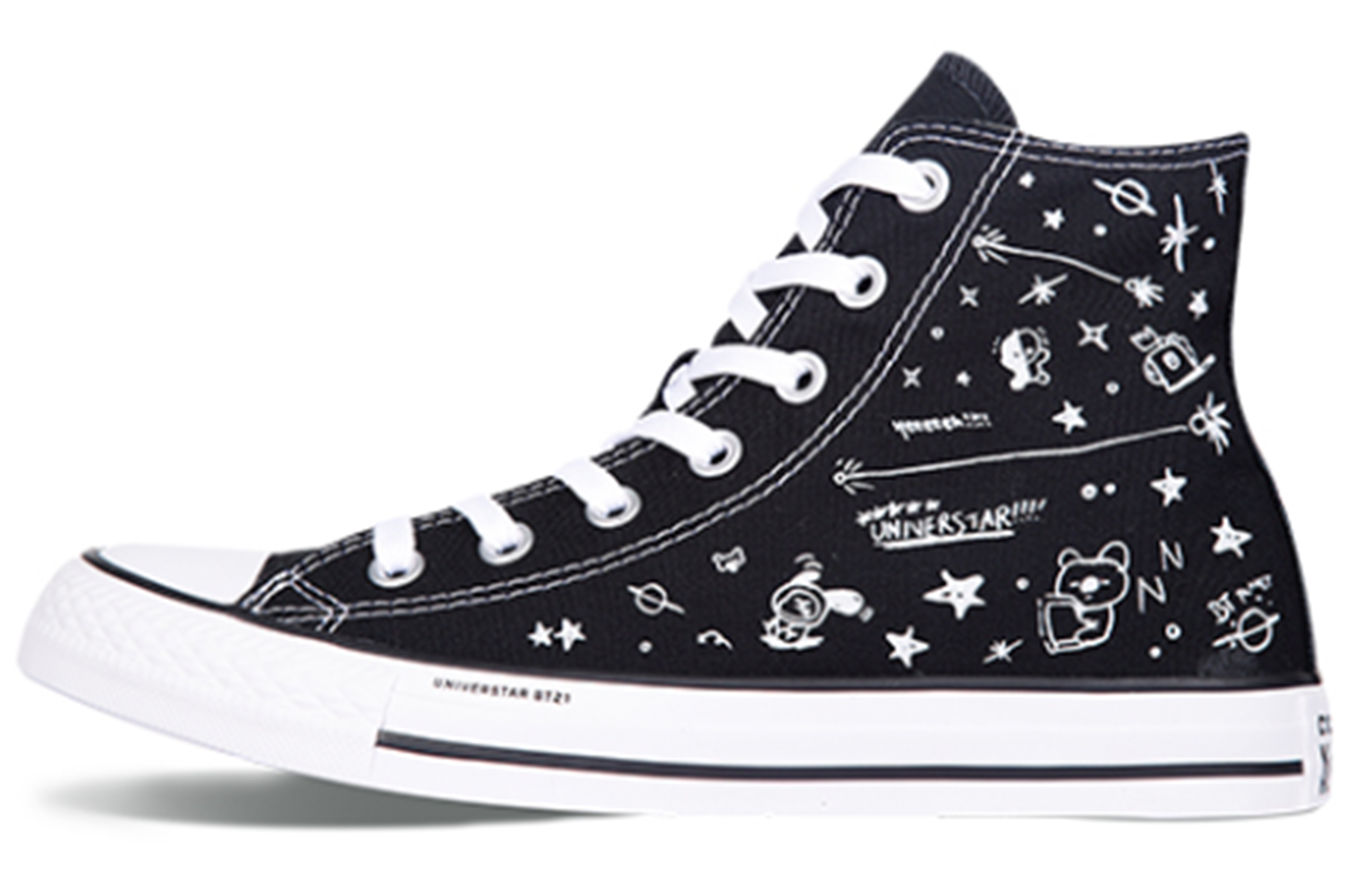 Buy "Converse Chuck Taylor All Star Hi BT21 Negro" 163891C