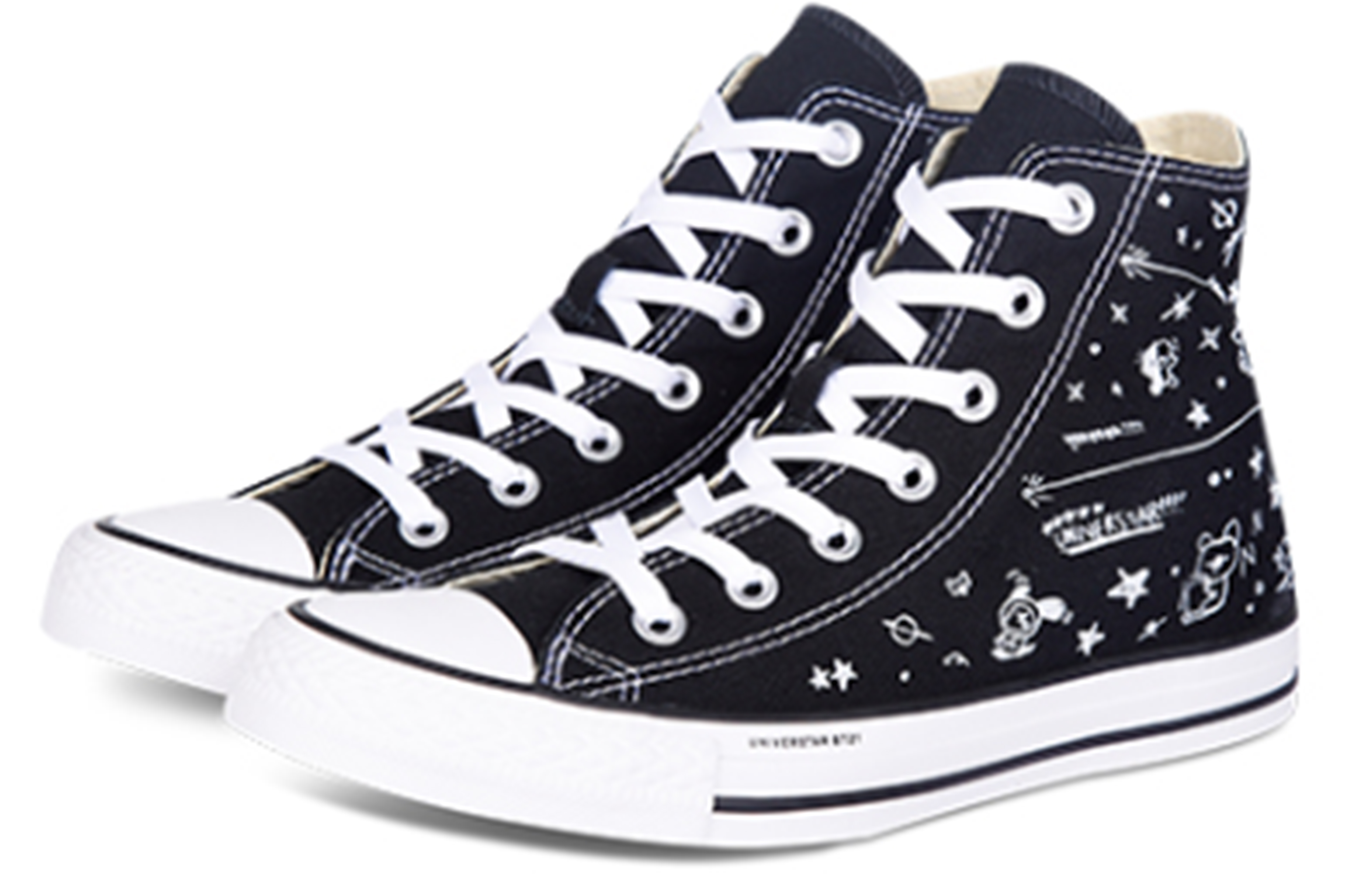 Shop "Converse Chuck Taylor All Star Hi BT21 Negro" 163891C