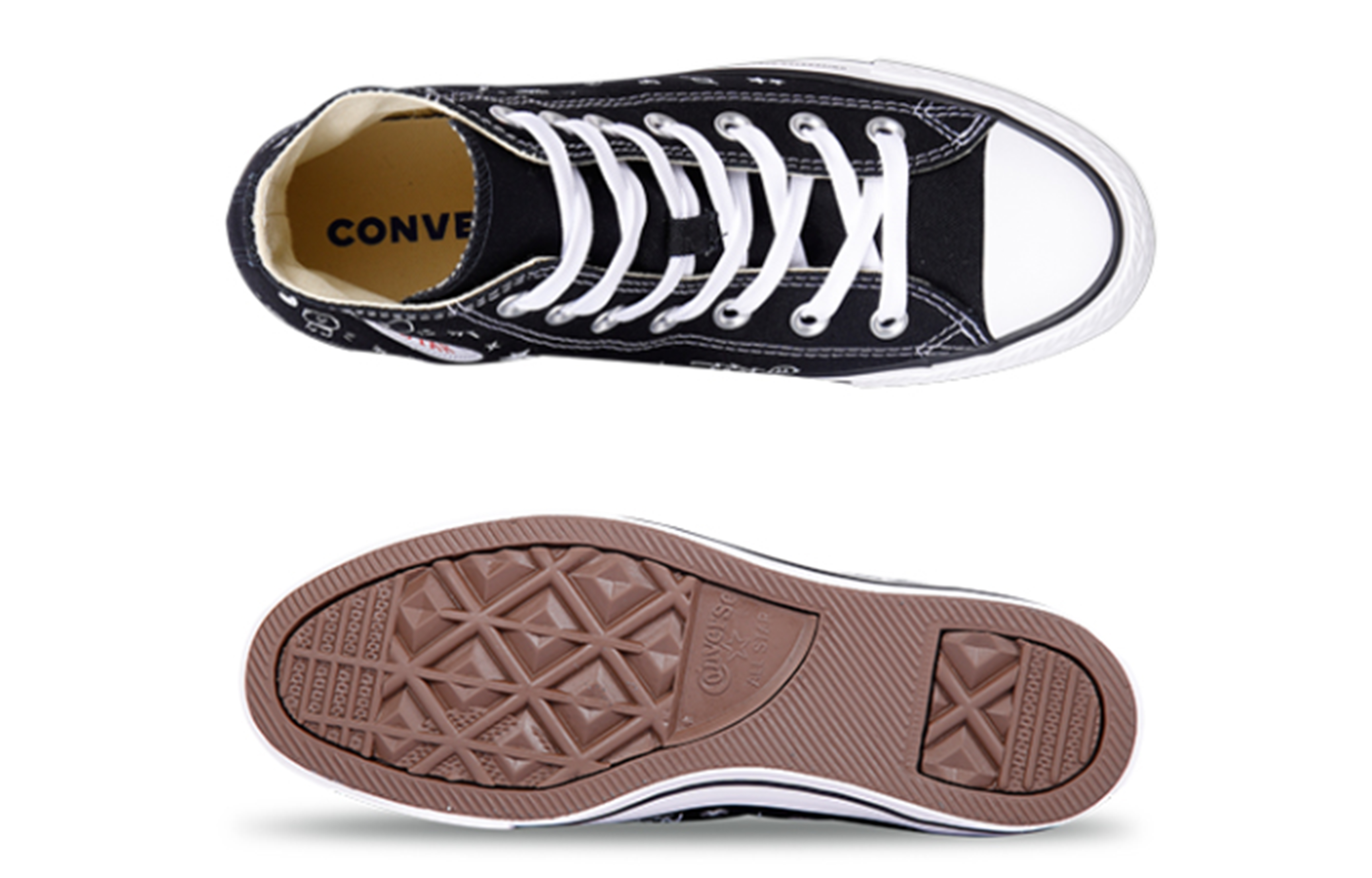 Purchase "Converse Chuck Taylor All Star Hi BT21 Negro" 163891C