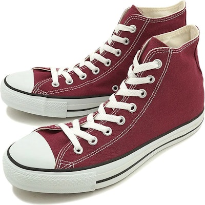 Converse 帆布 ALL STAR HI 帆布鞋 男女同款 紫紅色 Order Converse 帆布 ALL STAR HI 帆布鞋 男女同款 紫紅色