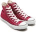 Lookbook Converse 帆布 ALL STAR HI 帆布鞋 男女同款 紫紅色