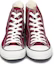 Shop Converse 帆布 ALL STAR HI 帆布鞋 男女同款 紫紅色