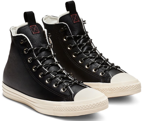 Converse Chuck Taylor All Star Hi Kulit 'Hitam' 162386C Lookbook Converse Chuck Taylor All Star Hi Kulit 'Hitam' 162386C