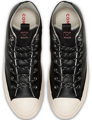 Converse Chuck Taylor All Star Hi Kulit 'Hitam' 162386C Shop Converse Chuck Taylor All Star Hi Kulit 'Hitam' 162386C