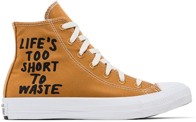 Converse Chuck Taylor All Star Hi Renew 'Life's Too Short To Waste' 164918C Buy Converse Chuck Taylor All Star Hi Renew 'Life's Too Short To Waste' 164918C