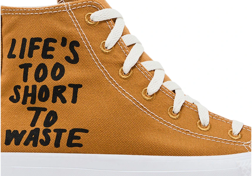 Converse Chuck Taylor All Star Hi Renew ''Das Leben ist zu kurz zum Verschwenden'' 164918C Lookbook Converse Chuck Taylor All Star Hi Renew ''Das Leben ist zu kurz zum Verschwenden'' 164918C