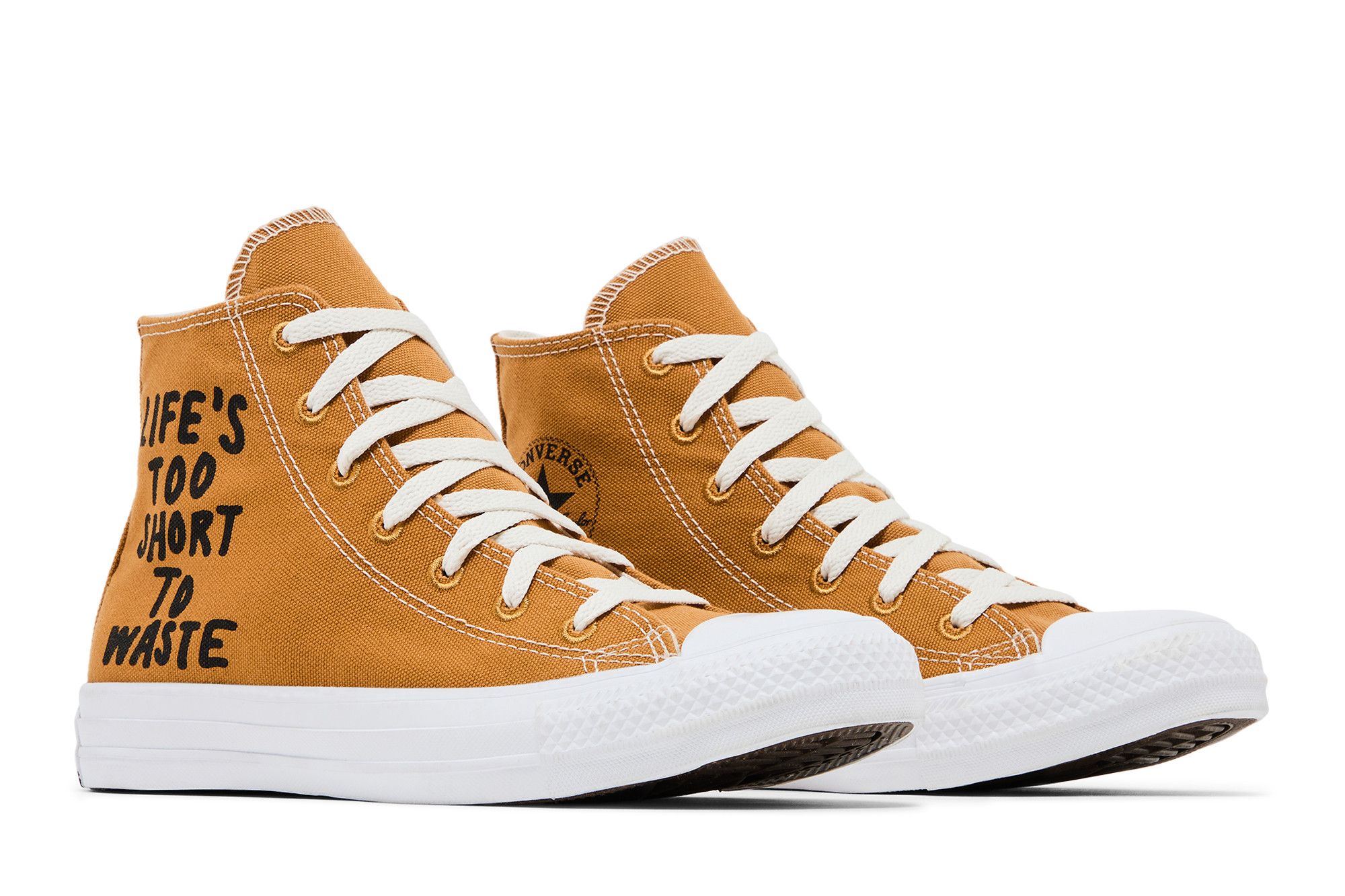 Cheap Converse Chuck Taylor All Star Hi Renew 「人生苦短，勿虚度」 164918C