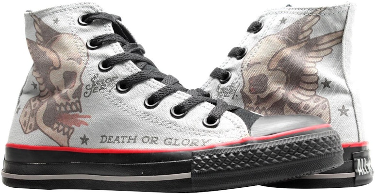 Converse Chuck Taylor All Star Hi Sailor Jerry Death atau Glory 1Y813 Order Converse Chuck Taylor All Star Hi Sailor Jerry Death atau Glory 1Y813