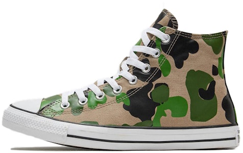 컨버스 척 테일러 올스타 하이 '아카이벌 카모' 166714C Buy 컨버스 척 테일러 올스타 하이 '아카이벌 카모' 166714C
