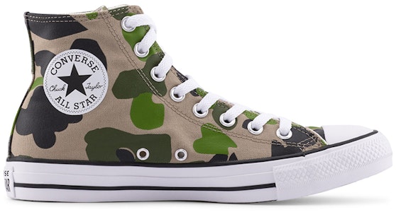 컨버스 척 테일러 올스타 하이 '아카이벌 카모' 166714C Order 컨버스 척 테일러 올스타 하이 '아카이벌 카모' 166714C