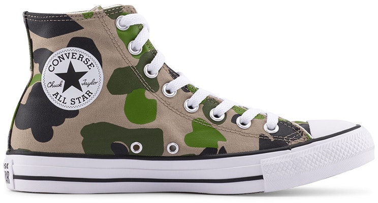 Converse Chuck Taylor All Star High 'Archival Camo' 166714C Order Converse Chuck Taylor All Star High 'Archival Camo' 166714C