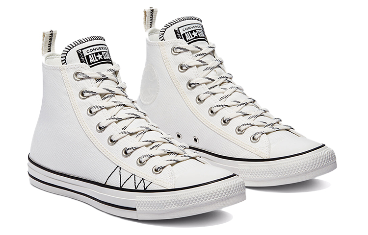 Lookbook Converse Chuck Taylor All Star High ''Basketball Utility - Vintage Weiß'' 171153F