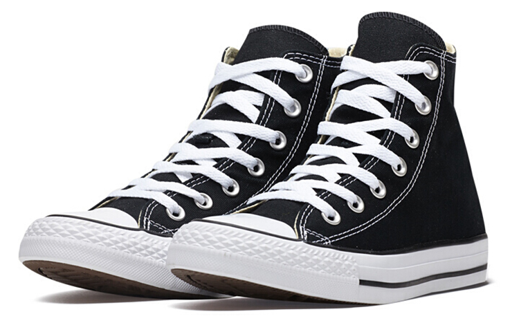 Lookbook Converse Chuck Taylor All Star Tinggi 'Hitam' 101010