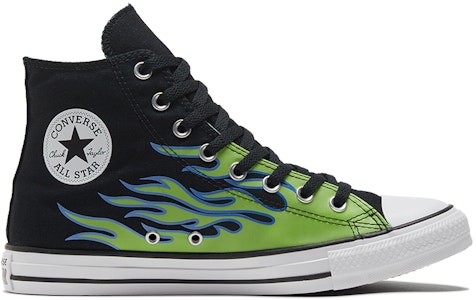 チャックテイラー オールスター "黒緑炎" (Kuro Midori Honō) 169592C Order チャックテイラー オールスター "黒緑炎" (Kuro Midori Honō) 169592C