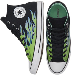 チャックテイラー オールスター "黒緑炎" (Kuro Midori Honō) 169592C Purchase チャックテイラー オールスター "黒緑炎" (Kuro Midori Honō) 169592C