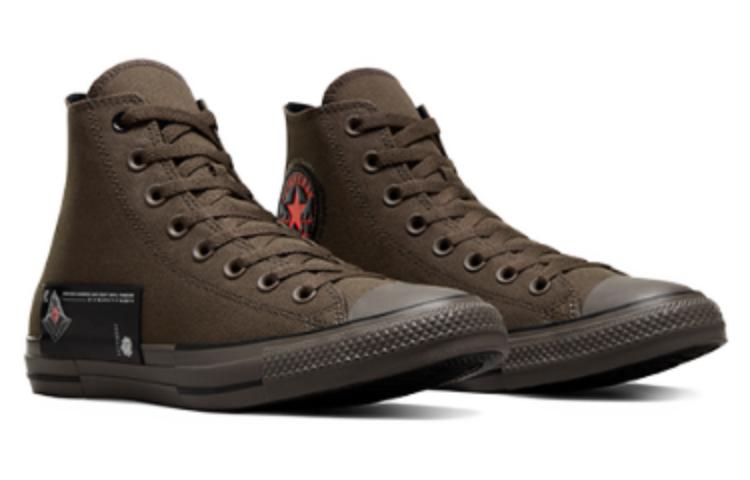 Lookbook 匡威Chuck Taylor All Star高帮'黑棕色' A05552C