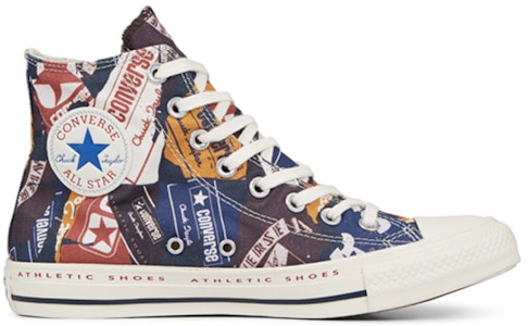 Converse Chuck Taylor All Star High Top con Diseño de Marca Destacada 166498C Order Converse Chuck Taylor All Star High Top con Diseño de Marca Destacada 166498C