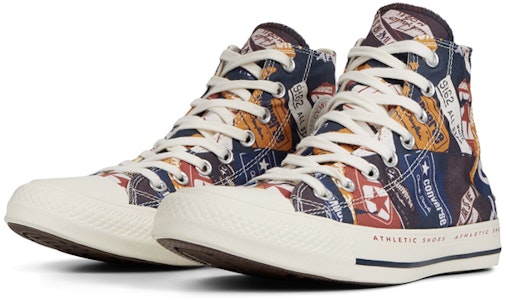 Converse Chuck Taylor All Star High Top con Diseño de Marca Destacada 166498C Lookbook Converse Chuck Taylor All Star High Top con Diseño de Marca Destacada 166498C