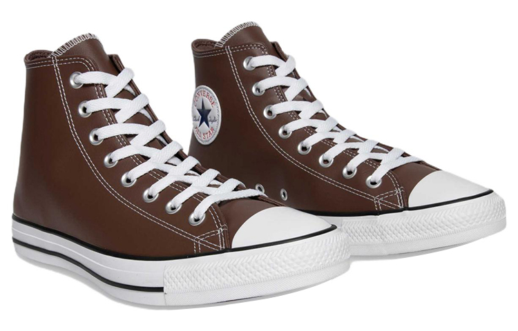 Lookbook Converse Chuck Taylor All Star Alta 'Cuero Sintético Nuez Brasil' 172697C