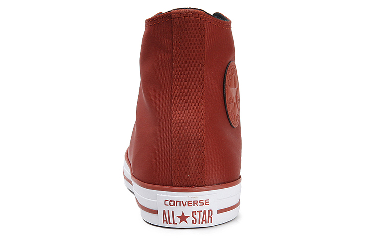 Shop Converse Chuck Taylor All Star 舒適輕便 高筒休閒帆布鞋 磚紅色