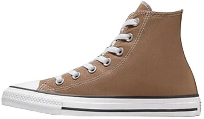 匡威 Chuck Taylor All Star 耐磨透氣 高筒 帆布鞋 男女同款 棕白 Buy 匡威 Chuck Taylor All Star 耐磨透氣 高筒 帆布鞋 男女同款 棕白