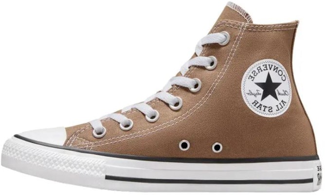 匡威 Chuck Taylor All Star 耐磨透氣 高筒 帆布鞋 男女同款 棕白 Buy 匡威 Chuck Taylor All Star 耐磨透氣 高筒 帆布鞋 男女同款 棕白