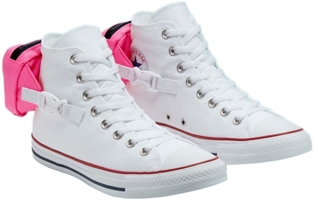 컨버스 척 테일러 올 스타 하이 '버클 업 - 네오 핑크' 168263C Lookbook 컨버스 척 테일러 올 스타 하이 '버클 업 - 네오 핑크' 168263C