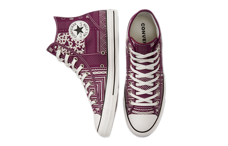 Converse Chuck Taylor All Star High 'Burgundy White' 圖 4