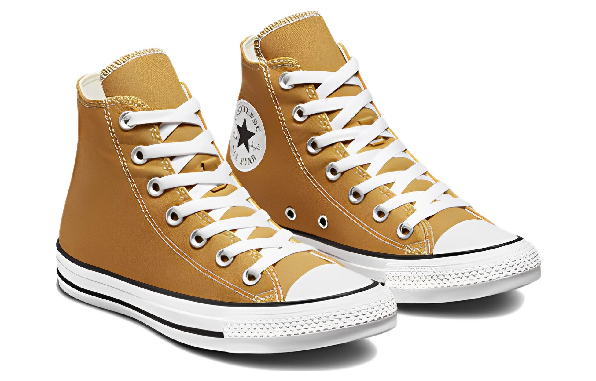 Lookbook 匡威Chuck Taylor All Star高帮“焦糖色” A02785F