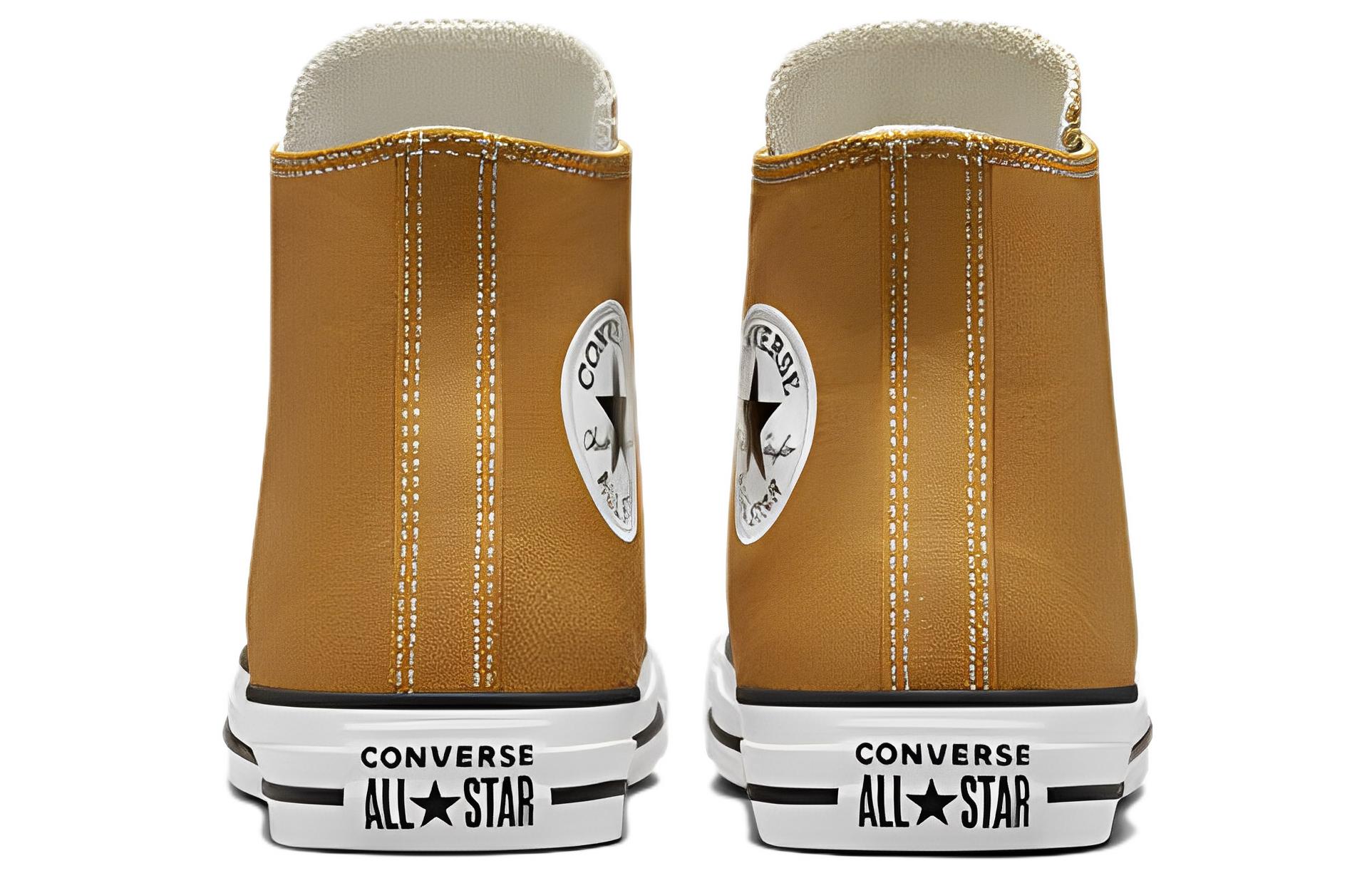 Shop 匡威Chuck Taylor All Star高帮“焦糖色” A02785F