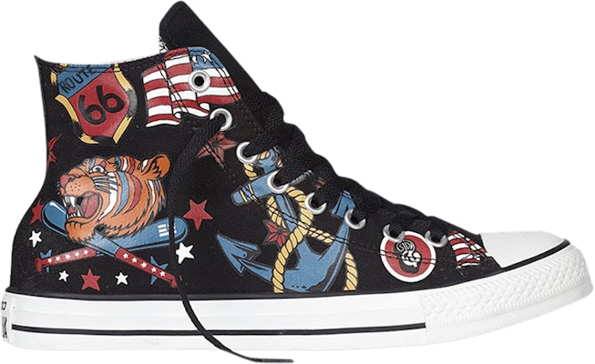 Converse Chuck Taylor All Star Tinggi 'Kartun Graffiti Amerika - Hitam' 150267C Buy Converse Chuck Taylor All Star Tinggi 'Kartun Graffiti Amerika - Hitam' 150267C
