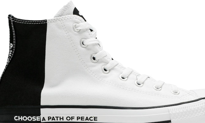 匡威Chuck Taylor全明星高筒鞋「選擇和平之路」 165767F Order 匡威Chuck Taylor全明星高筒鞋「選擇和平之路」 165767F