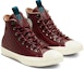 Lookbook Converse Chuck Taylor All Star Tinggi 'Dark Burgundy' 162384C