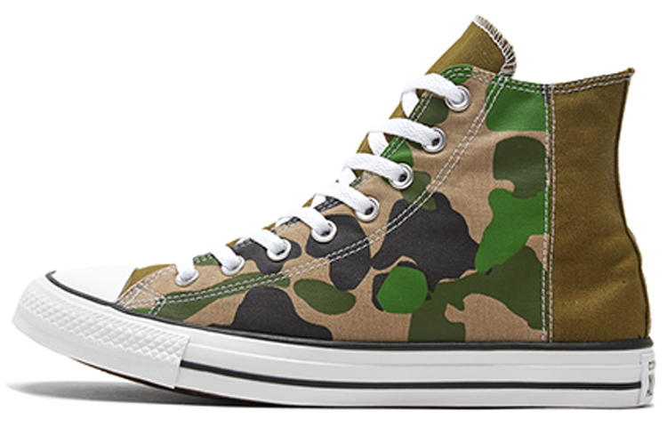 Converse Chuck Taylor All Star Hi 'Half Green Camo' 168907C