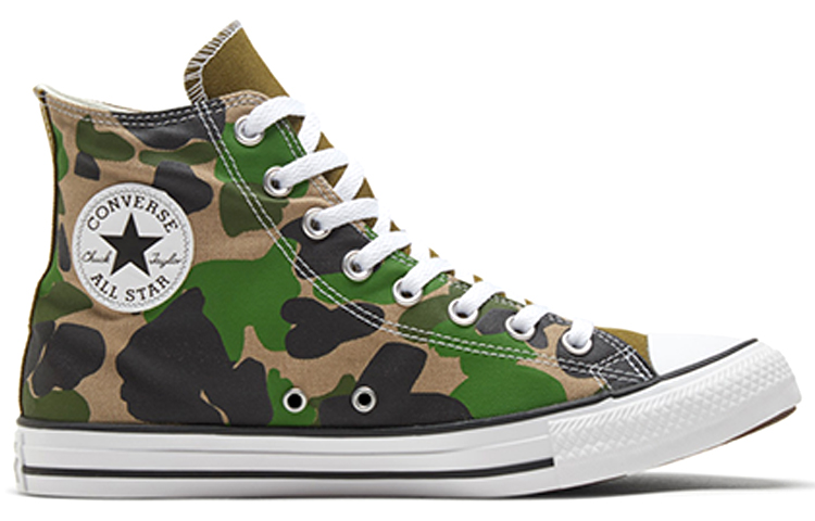 Order Converse Chuck Taylor All Star Hi 'Camuflaje Verde Medio' 168907C